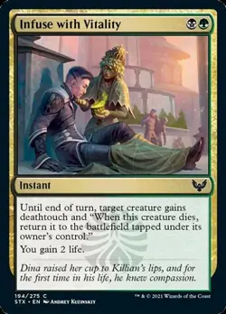 Infuse with Vitality - Near Mint MTG Strixhaven - Image 1