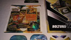 Pokemon Boltund VBox w/ Evolving Skies Packs - Tins - 2 Pack & 3 Pack Blisters + - Image 3