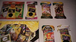 Pokemon Boltund VBox w/ Evolving Skies Packs - Tins - 2 Pack & 3 Pack Blisters + - Image 4