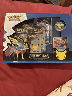 Pokemon TCG 25th Celebrations Deluxe Pin Collection NEW Sealed - Image 1