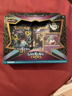 NEW - Pokemon Shining Fates Polteageist Mad Party Pin Collection Booster Packs - Image 1