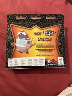 NEW - Pokemon Shining Fates Polteageist Mad Party Pin Collection Booster Packs - Image 2