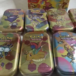 Pokemon TCG Scarlet & Violet 151 Mini Tin Display - ALL 10 ART TINS - Image 2