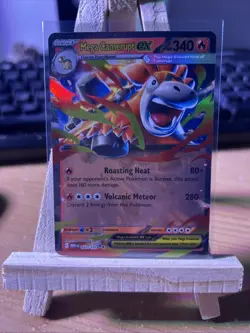 Pokemon TCG Mega Evolution Mega Camerupt EX 022/132 Double Rare NM - Image 1