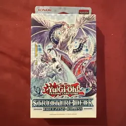YUGIOH 1ST ED FREEZING CHAINS STRUCTURE DECK FACTORY SEALED NEW - Image 1