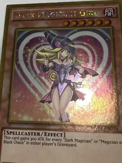Yugioh! Dark Magician Girl MVP1-ENS56 | Secret Rare | 1st Edition | Near Mint - Image 4