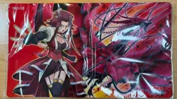 Yugioh Playmat Akiza Izinski & Black Rose Dragon TSUTAYA Duel Tournament Limited - Image 1
