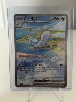 Pokemon TCG Altaria EX Paradox Rift Holo Card Special Illustration Rare 253/182 - Image 3