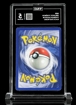 Mew 2000 WOTC Pokemon League #8 Black Star Promo TAG 5 Beautiful Card! - Image 3