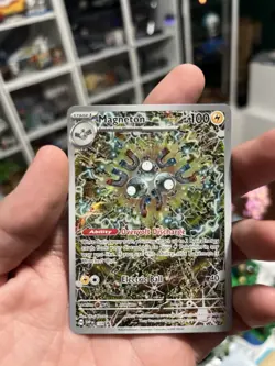 Pokemon TCG Magneton SVP 159 Surging Sparks Promo Card NM Condition - Image 1