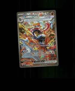 Custom HOLO Greninja Card Greninja Ex READ DESCRIPTION BELOW - Image 1