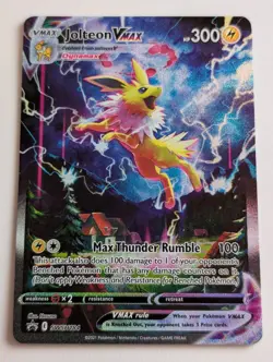 Jolteon VMAX SWSH184 Sword & Shield Promo Cards Holo Pokemon TCCG NM - Image 1