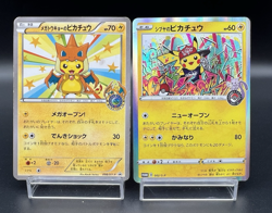 Shibuya &Mega Tokyo's Pikachu 002/S-P. 098/XY-P Promo HP Japanese Pokemon Card 8 - Image 1
