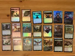 Lot of 26 FOIL MTG Cards from Foundations edition of Magic the Gathering 2024 - Image 1