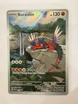 Pokemon TCG Koraidon EX Special Illustration 014 Promo Card NM - Image 1