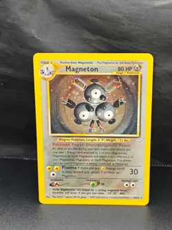 Magneton Holo Neo Revelation Pokemon Card 10/64 - Image 1