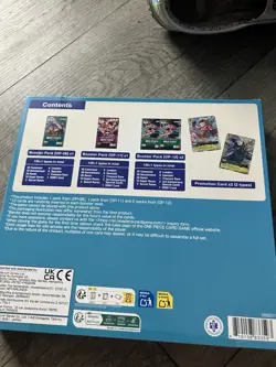 Bandai One Piece Trading Card Game Illustration Box Vol 3 + 4 SEALED IN HAND SDS - Image 1