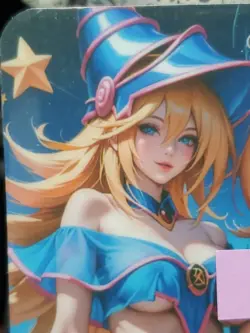 Dark Magician Girl Gemini Glow In The Dark Lonestar Customs Waifu Anime Card - Image 4