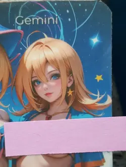 Dark Magician Girl Gemini Glow In The Dark Lonestar Customs Waifu Anime Card - Image 5