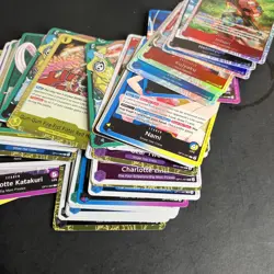 Bandai One Piece TCG - Over 400. Includes SRs. Card Lot - Image 2