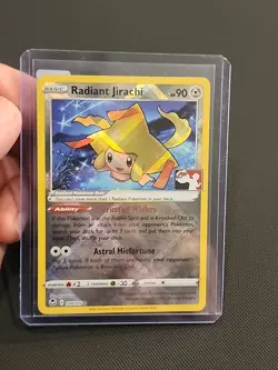 Radiant Jirachi 120/195 Pokemon Prize Pack Series 3 Play! Promo Pokemon Card - Image 1
