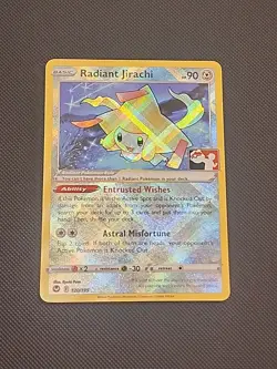 Radiant Jirachi 120/195 Pokemon Prize Pack Series 3 Play! Promo Pokemon Card - Image 2