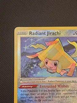 Radiant Jirachi 120/195 Pokemon Prize Pack Series 3 Play! Promo Pokemon Card - Image 3