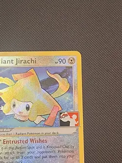 Radiant Jirachi 120/195 Pokemon Prize Pack Series 3 Play! Promo Pokemon Card - Image 4