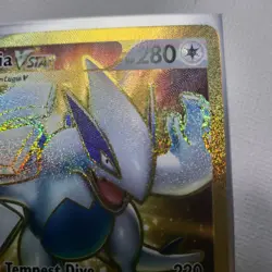 Pokemon Cards Lugia VSTAR 211/195 Gold Secret Rare Silver Tempest - (NM) - Image 3