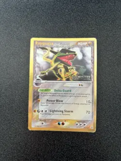 Rayquaza δ Holo Rare 13/113 EX Delta Species 2005 Pokemon Card LP - Image 1