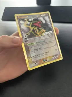 Rayquaza δ Holo Rare 13/113 EX Delta Species 2005 Pokemon Card LP - Image 2