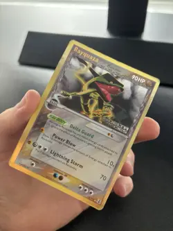 Rayquaza δ Holo Rare 13/113 EX Delta Species 2005 Pokemon Card LP - Image 3