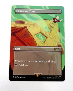MTG Reliquary Tower 1536 Borderless Fallout Secret Lair - Image 1