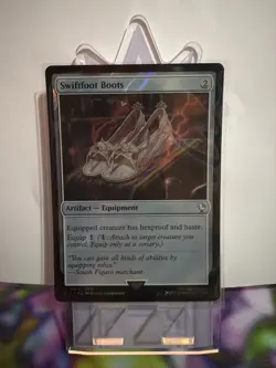 Swiftfoot Boots (Surge Foil) Commander: Final Fantasy Foil - Image 1