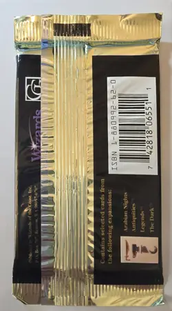 Magic The Gathering Chronicles Booster sealed Pack 1995 742818065511 - Image 2