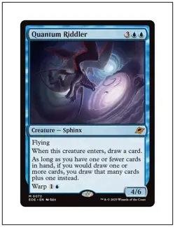 1x Quantum Riddler, Edge of Eternities, Magic MTG NM - Image 1
