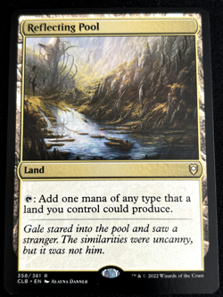 1x MTG Reflecting Pool - Commander Legends: Battle for Baldur's Gate (CLB) #358 - Image 1