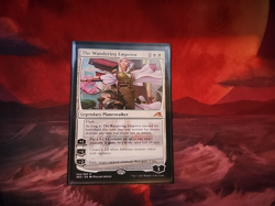 1x MTG -The Wandering Emperor - Kamigawa: Neon Dynasty - LP - Image 1
