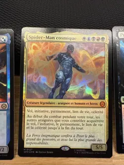 MTG SPM - Cosmic Spider-Man FOIL FR - NM French - Image 1