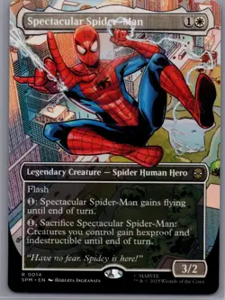Spectacular Spider-Man Borderless - SPM 0014 - NM - MTG Magic Regular - Image 1