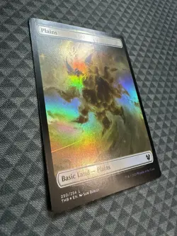 MTG Plains #250/254 Foil Basic Land Theros Beyond Death (THB) - Image 3