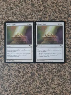 MTG 2 x Altar's Light- Mirrodin - Image 1