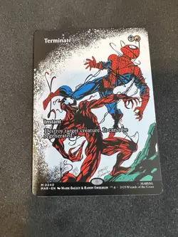 Magid The Gathering: Spider-Man - Terminate #0040 Borderless NON-FOIL - Image 1