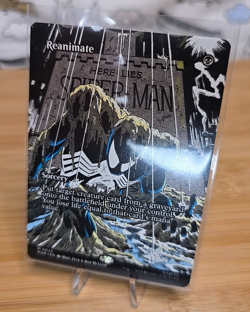 2025 Magic MTG Marvel Universe Eternal Reanimate Borderless M0020 Spider-man - Image 1