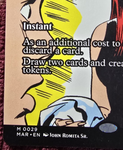 Unexpected Windfall (Borderless) (M) MTG Marvel's Spider-Man Eternal MINT - Image 4