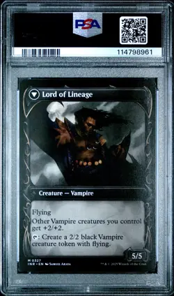 2025 MTG INNISTRAD REMASTERED #327 BLOODLINE KEEPER/LORD OF LINEAGE PSA 10 - Image 2
