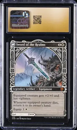 2021 MAGIC: THE GATHERING #299 HALVAR, GOD OF BATTLE CGC 10 PERFECT - Image 2