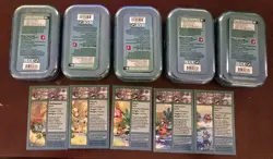 Pokemon TCG Kanto Friends Empty Mini Tins-Complete Art Set With Connecting Cards - Image 2