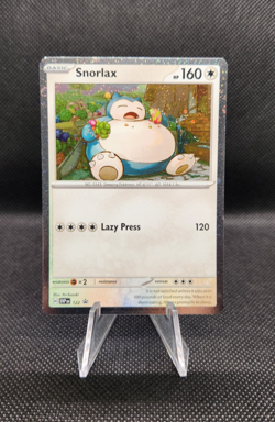 Pokemon TCG Snorlax SVP 122 Cosmos Holo Twilight Masquerade Promo NM/M - Image 1