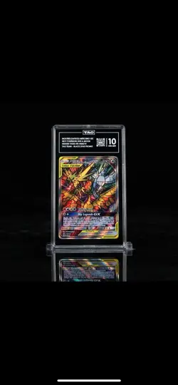 TAG 10 - Moltres & Zapdos & Articuno GX SM210 Hidden Fates ETB Promo Pokemon TCG - Image 4